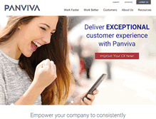 Tablet Screenshot of panviva.com